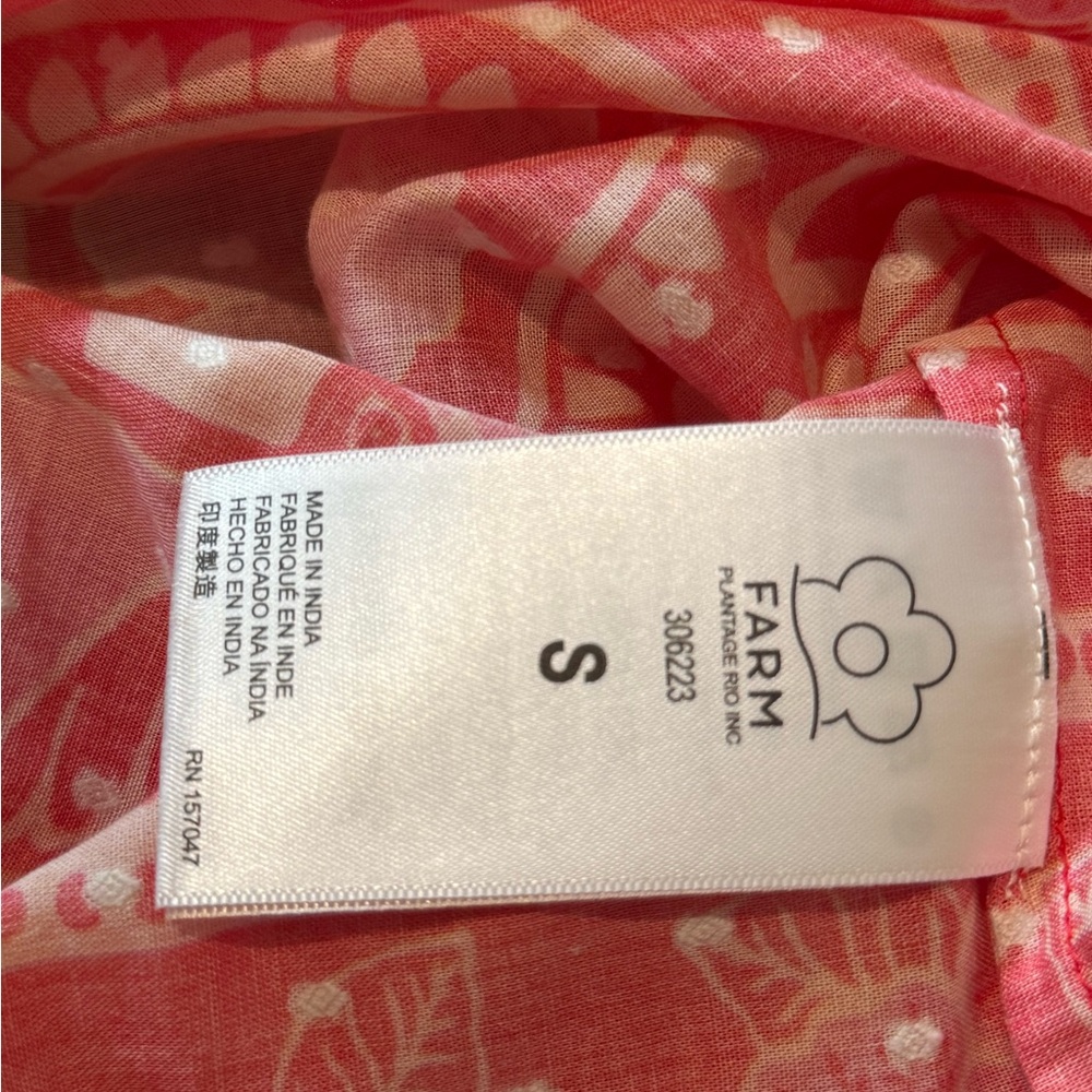 Farm Rio summer sunrise boho blouse - Picture 6 of 9